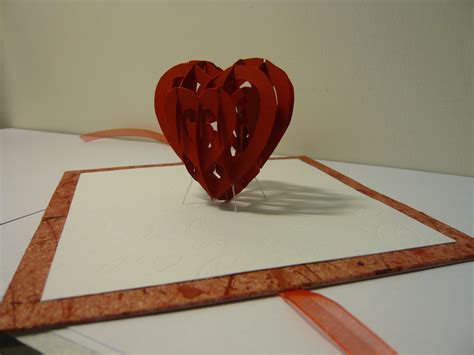 Valentine’s Day Pop UP Card: 3D Heart Tutorial
